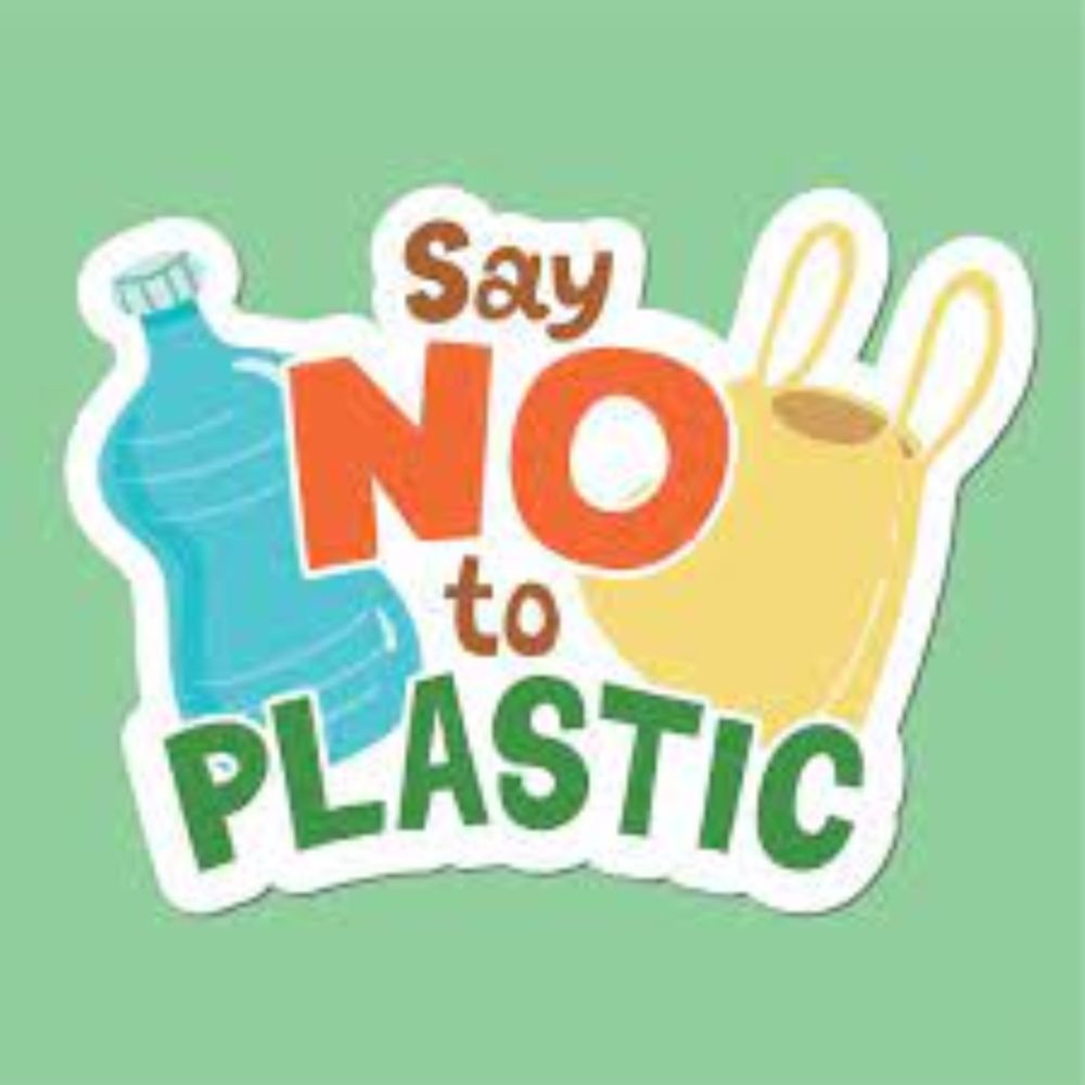 Say no to plastic - Home | Facebook